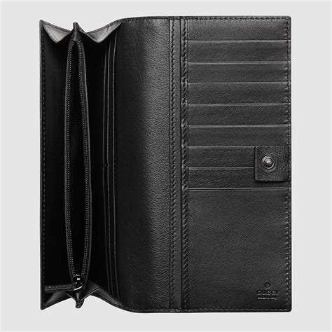 gucci mens walley|gucci long wallet for men.